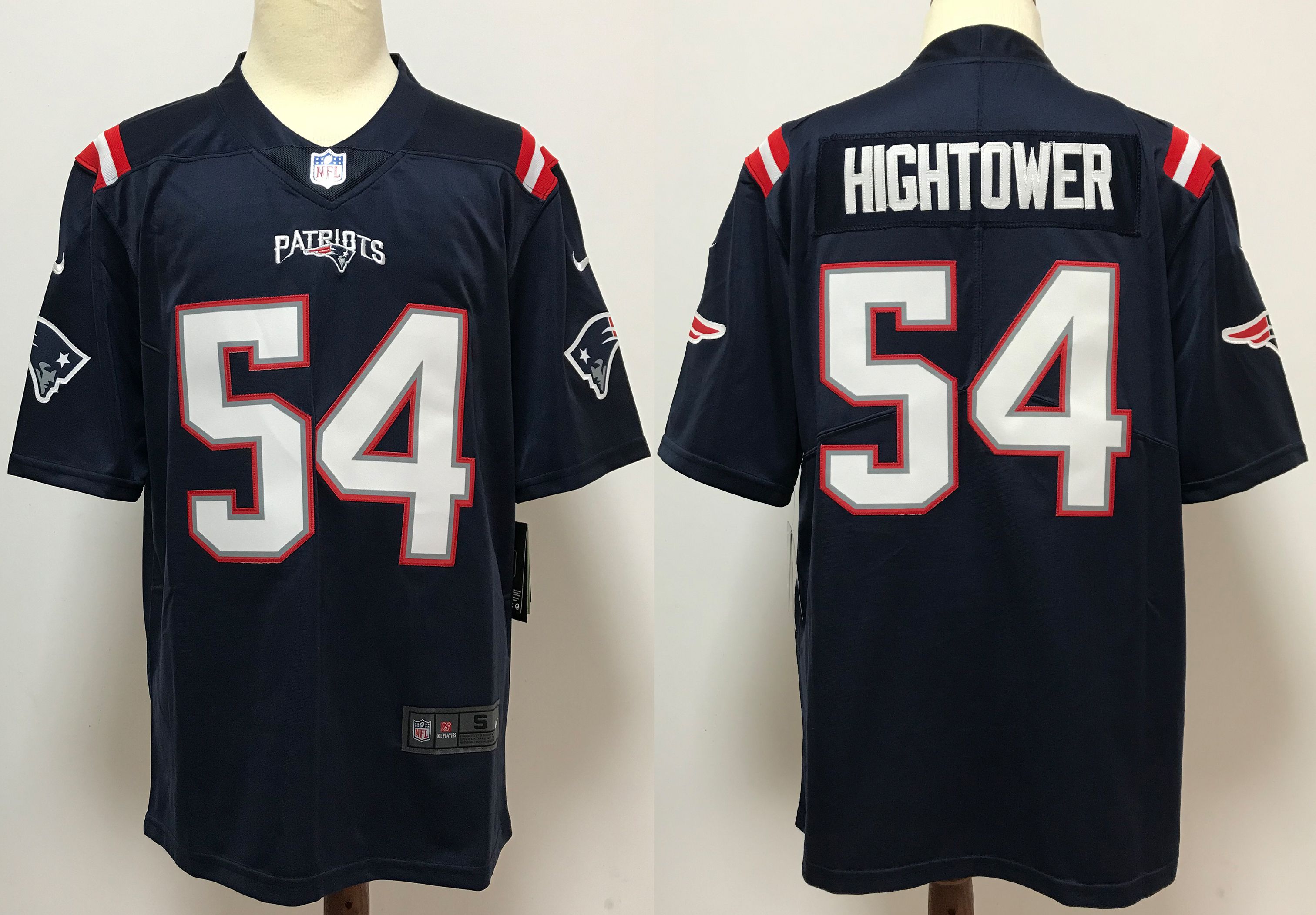 Men New England Patriots #54 Hightower Blue Nike Vapor Untouchable Stitched Limited NFL Jerseys